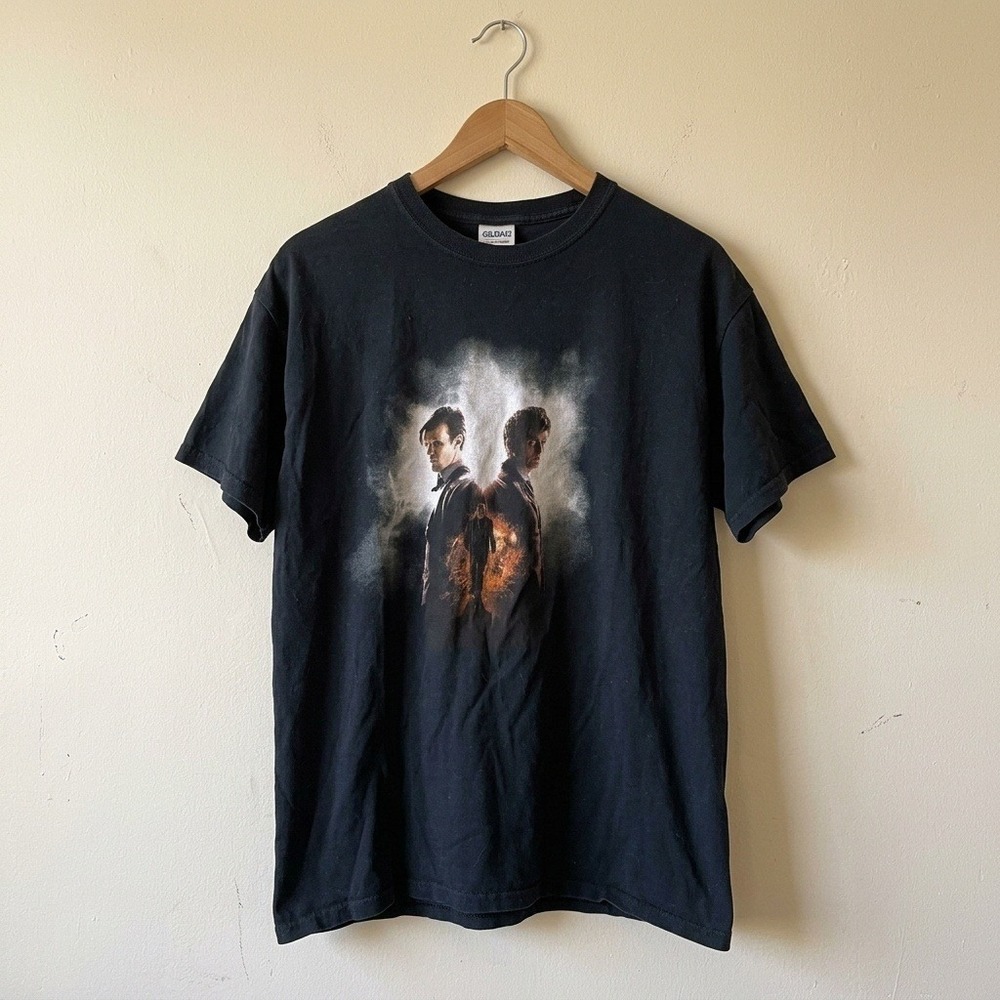 Doctor Who Shirt Mens Medium Black 50th Anniversary Cinema Event Sci Fi Tee